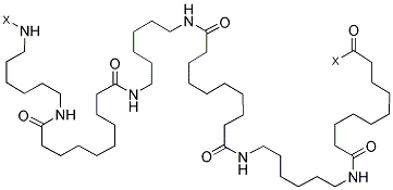 癸二酸与1,6-己二胺的聚合物,9011-52-3,结构式
