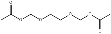 2-(乙酰氧基甲氧基)乙氧基甲基醋酸酯 结构式
