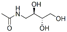 Erythrofuranose, 4-acetamido-4-deoxy- (7CI) Structure