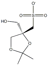 (S)-O-ISOPROPYLIDENE GLYCEROL MESYLATE Struktur