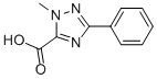 2-METHYL-5-PHENYL-2H-[1,2,4]TRIAZOLE-3-CARBOXYLIC ACID Structure