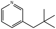 Pyridine,3-(2,2-dimethylpropyl)- Structure
