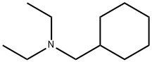 N-(CYCLOHEXYLMETHYL)DIETHYL AMINO 化学構造式