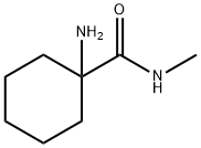 1-amino-N-methylcyclohexanecarboxamide(SALTDATA: FREE) Struktur