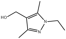 (1-エチル-3,5-ジメチル-1H-ピラゾール-4-イル)メタノール 化学構造式