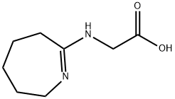 N-(3,4,5,6-四氢-2H-氮杂卓-7-基)甘氨酸 结构式