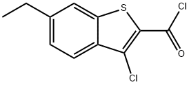3-CHLORO-6-ETHYLBENZO[B]THIOPHENE-2-CARBONYL CHLORIDE