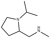 (1-Isopropyl-2-pyrrolidinyl)-N-methylmethanamine Structure