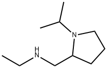 ETHYL[(1-ISOPROPYLPYRROLIDIN-2-YL)METHYL]AMINE Structure