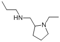 N-[(1-ETHYL-2-PYRROLIDINYL)METHYL]-1-PROPANAMINE,901585-69-1,结构式
