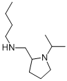 BUTYL[(1-ISOPROPYLPYRROLIDIN-2-YL)METHYL]AMINE Structure