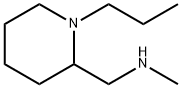 METHYL[(1-PROPYLPIPERIDIN-2-YL)METHYL]AMINE Struktur