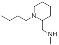 (1-BUTYL-2-PIPERIDINYL)-N-METHYLMETHANAMINE Structure