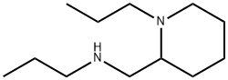 N-[(1-PROPYL-2-PIPERIDINYL)METHYL]-1-PROPANAMINE,901586-07-0,结构式