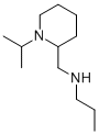 N-[(1-ISOPROPYL-2-PIPERIDINYL)METHYL]-1-PROPANAMINE 结构式