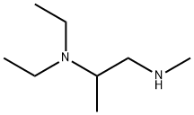 N2,N2-DIETHYL-N1-METHYL-1,2-PROPANEDIAMINE Structure