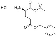 D-谷氨酸-Γ-苄酯-Α-叔丁酯盐酸盐, 90159-60-7, 结构式