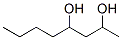 2,4-Octanediol Structure