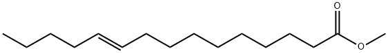 10TR-十五烯酸甲酯, 90176-51-5, 结构式