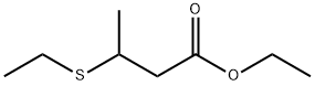 3-(エチルチオ)ブタン酸エチル 化学構造式