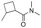 Cyclobutanecarboxamide, N,N,2-trimethyl- (7CI) Structure