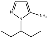[2-(1-乙基丙基)吡唑-3-基]胺, 90206-24-9, 结构式