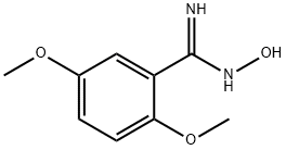 Benzenecarboximidamide, N-hydroxy-2,5-dimethoxy- (9CI) Structure