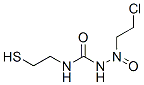 N'-(N-(2-chloroethyl)-N-nitroso)carbamoylcysteamine Structure