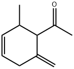 Ethanone, 1-(2-methyl-6-methylene-3-cyclohexen-1-yl)- (9CI) Structure
