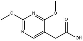 2,4-二甲氧基嘧啶-5-乙酸, 902130-88-5, 结构式