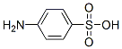 Benzenesulfonic acid, 4-amino-, diazotized, coupled with diazotized 4-nitrobenzenamine and resorcinol Structure