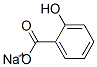 Benzoic acid, 2-hydroxy-, monosodium salt, coupled with 7-(acetylamino)-4-hydroxy-2-naphthalenesulfonic acid and diazotized 2-(4-aminophenyl)-1H-benzimidazol-5-amine, sodium salt 结构式