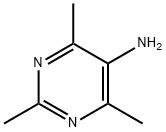 5-Pyrimidinamine, 2,4,6-trimethyl- (9CI) Structure