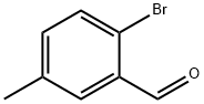 2-溴-5-甲基苯甲醛 结构式