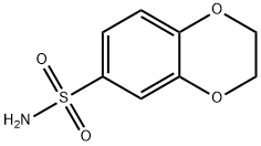 2,3-二氢1,4-二氧六环-6-磺酰胺,90222-81-4,结构式