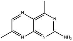 Pteridine, 2-amino-4,7-dimethyl- (7CI) Structure
