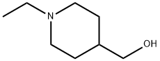 (1-エチルピペリジン-4-イル)メタノール 化学構造式