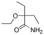 Butyramide,  2-ethoxy-2-ethyl-  (7CI) Struktur