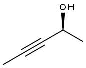 (S)-2-羟基-3-戊炔, 90242-65-2, 结构式