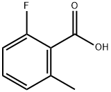 2-氟-6-甲基苯甲酸 结构式
