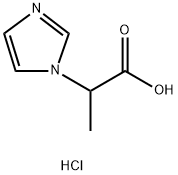 2-(1H-咪唑-1-基)丙酸盐酸盐,90269-13-9,结构式