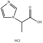 2-IMIDAZOL-1-YL-PROPIONIC ACID Structure