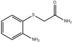 2-[(2-氨基苯基)硫烷基]乙酰胺 结构式