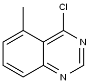 4-クロロ-5-メチルキナゾリン 化学構造式