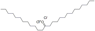 DILAURYL ACETYL DIMONIUM CHLORIDE 化学構造式