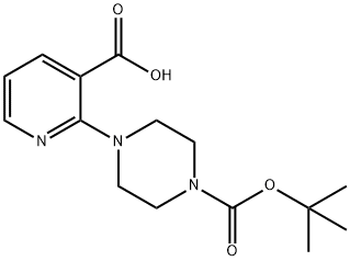 4-(3-CARBOXY-PYRIDIN-2-YL)-PIPERAZINE-1-CARBOXYLIC ACID TERT-BUTYL ESTER price.