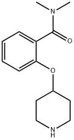 902837-08-5 N,N-二甲基-2-(哌啶-4-基氧)苯甲酰胺