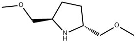(R,R)-(-)-2,5-二(甲氧甲基)吡咯烷, 90290-05-4, 结构式