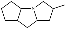 Cyclopenta[b]pyrrolizine, decahydro-6-methyl- (9CI) Structure