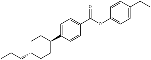 丙基环己基苯甲酸对乙基苯酚酯, 90311-55-0, 结构式